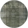 thumbnail image 1 of Ahgly Company Indoor Round Mid-Century Modern Dark Olive Green Oriental Area Rugs, 5' Round, 1 of 6
