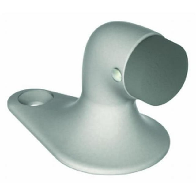 Short Gooseneck Floor Stop, No. 058549 Bright Chrome