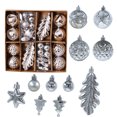 thumbnail image 2 of BGZLEU Christmas Ball Ornaments, Christmas Ball Ornaments for Christmas Trees, 40ct Shatterproof Christmas Tree Decorations Set, Decorative Hanging Ornaments Bulk for Xmas Holiday Party Decor, 2 of 9