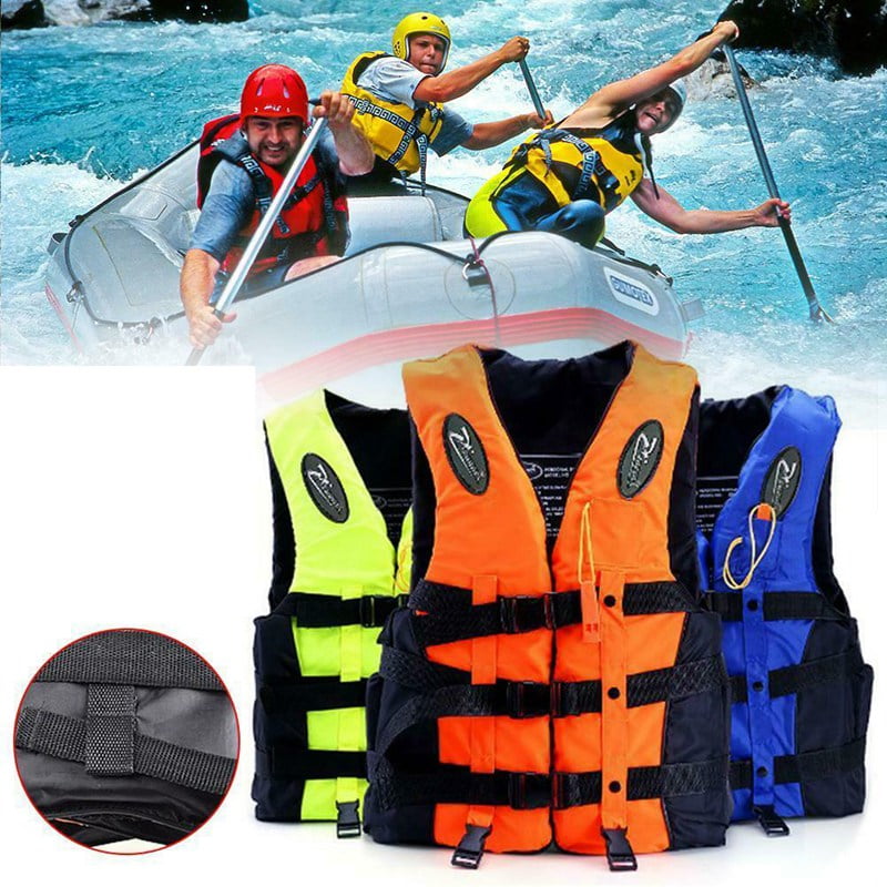 Buoyancy Adult Aid Sailing Swimming Fishing Boating Kayak Life Jacket Adjustable 