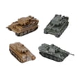 thumbnail image 2 of 1/144 Tank Model Tiger Panther Type Rotatable Fort DIY Puzzle Building Kits for Adults Collectables Display Boys Education Toy Sunnimix Vehículo cisterna, 2 of 8