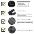 thumbnail image 3 of Men"s Outdoor Sports Waterproof Chest Pack, Chest Pack Vest For Workout, Cycling And Hiking, 3 of 5