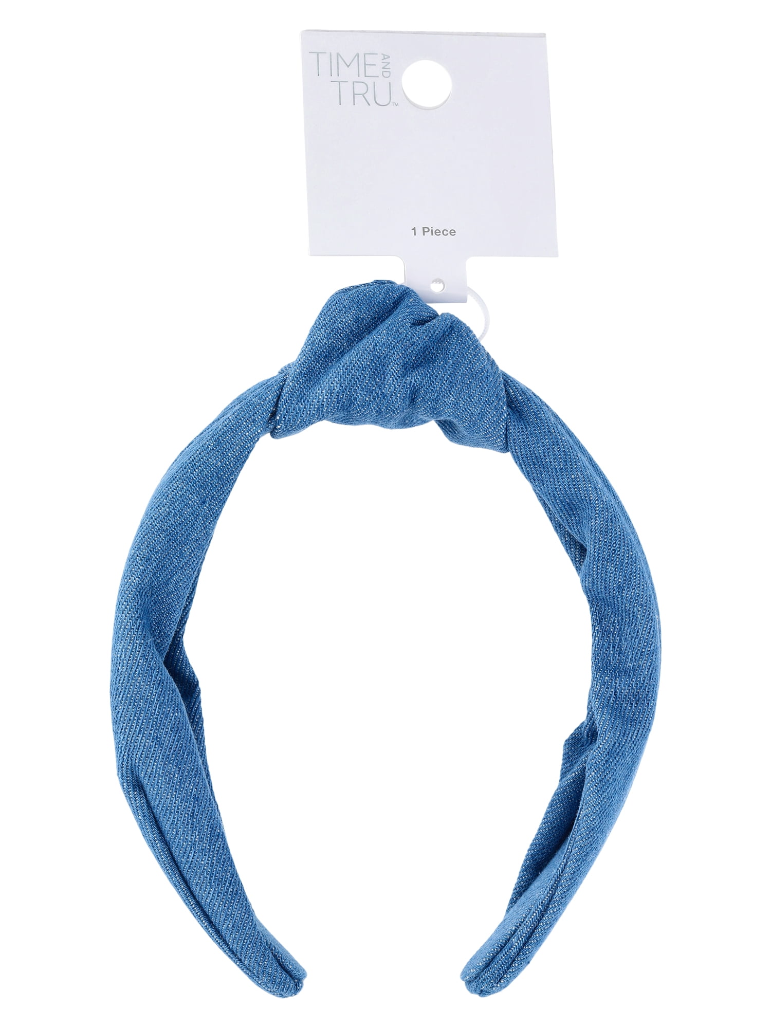 Time and Tru Women's Denim Knotted Headband