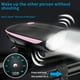 thumbnail image 4 of Luz LED con claxon de 120dB - Faro recargable por USB, 5 modos, impermeable IP44, fácil instalación para bicicletas de carretera - Negro, Rosa, Rojo, Azul, Verde, Naranja, 4 of 6