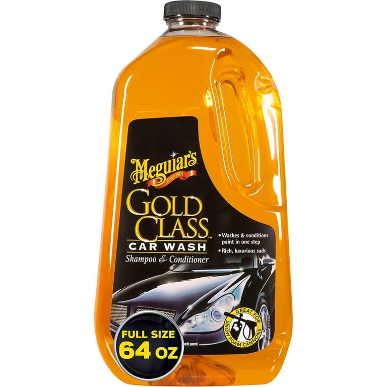 Meguiars 64oz Gold Class Shampoo And Conditioner Car Wash : Target