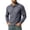 *Dark Gray, variant on VBVC Men's Waffle Long Sleeve Collared Shirt with Pockets , Button Down Golf Shirt For Men, Black , S-3XL