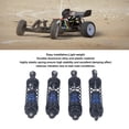 thumbnail image 3 of 4Pcs RC Car , Aluminum Alloy Stable High Elasticity Front Rear Shock Damper For LC Racing 1/14 1/16, 3 of 8