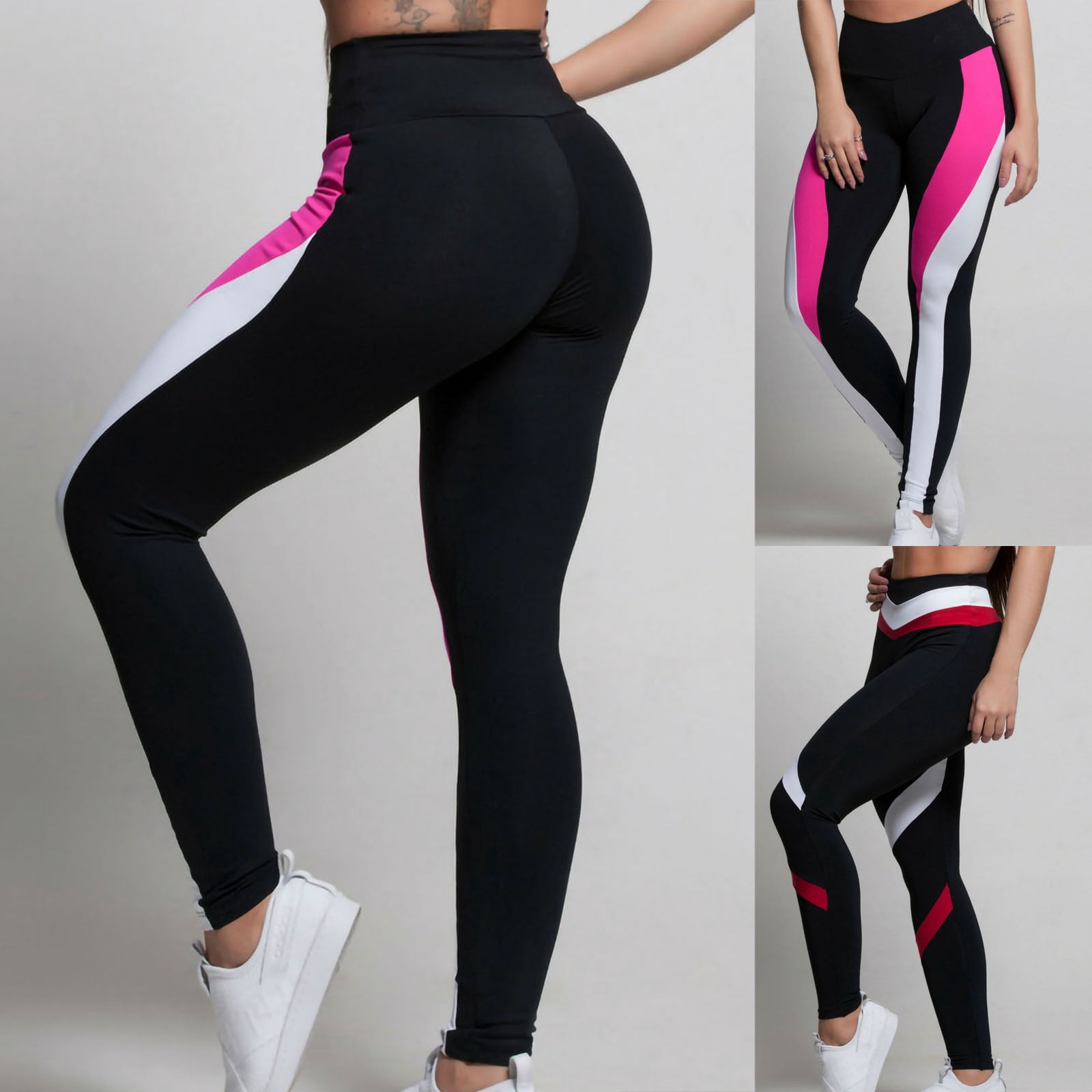 Women's Mixed Color Printed Stretch 