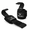 Black, variant on Blue Padded Weight Lifting Straps with Hooks for Men and Women Deadlift Powerlifting