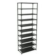 thumbnail image 5 of FCH 10-Tier 20 Pairs Shoe Rack, Sturdy Metal Shoe Rack Organizer, Narrow Shoe Rack, for Closets, Shoe Stand, Shoe Shelf, 12"D x 24.5"W x 60"H, 5 of 8