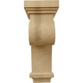 thumbnail image 2 of Ekena Millwork 4 1/2"W x 5 5/8"D x 12"H Scroll Corbel, Cherry, 2 of 4