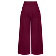 thumbnail image 5 of Gubotare Long Plus Size Elastic Waistband Wide Legged Pants (,3XL), 5 of 5