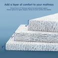 thumbnail image 4 of Dyfun Twin XL 4 Inch Gel Memory Foam Mattress Topper, Medium Firm Support with Cooling Non-Slip Cover, 4 of 8