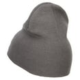 thumbnail image 3 of Captain Embroidered Short Beanie - Grey OSFM, 3 of 5