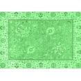 thumbnail image 1 of Ahgly Company Indoor Rectangle Oriental Emerald Green Traditional Area Rugs, 4' x 6', 1 of 4