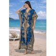 thumbnail image 6 of Women’s Soft Viscose Kaftan Dress, Breathable Loose Fit Beachwear Casual Home & Resort Wear, 6 of 6
