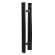 thumbnail image 1 of Matte Black Stainless Steel Glass / Wooden Door Handle, 1 of 5
