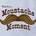 thumbnail image 2 of CafePress - Moustache Moment_Tee - Cute Infant Baby Football Bodysuit, 2 of 3