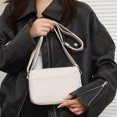 thumbnail image 3 of Bolso clásico para cámara para mujer bolso cuadrado de viaje sencillo con cremallera bolso mensajero versátil, 3 of 9