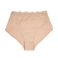 thumbnail image 1 of Pantaleta Ilusión para Dama, con Panel de Powernet y Encaje Café Talla G, 1 of 4