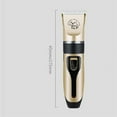 thumbnail image 3 of Inerposs Pet Dog Grooming Clippers, Rechargeable Low Noise Pet Clippers with Comb Attachments, Quiet and Powerful Dog Hair Grooming Kit, 3 of 6