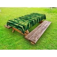 thumbnail image 1 of Bamboo Outdoor Tablecloth, Image of Horizontal Asian Bamboo Tree Stems Zen Style Image of Asian Nature Inspired, Decorative Washable Fabric Picnic Table Cloth, 58 X 84 Inches,Green, by Ambesonne, 1 of 2