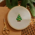 thumbnail image 4 of 4 Sheets Christmas Pattern Water Soluble Hand Sewing Stabilizers for Fabric Embroidery Stitch Practice Embroidery Stickers Wash Away Stabilizers for Embroidery Beginners Lovers, 4 of 7