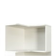 thumbnail image 3 of Noble House 68.9" Corner Bookshelf, 5-Tier L-Shaped Bookcase with Baffle & LED Lights, Space-Saving Design, White, 3 of 7