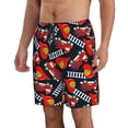 thumbnail image 2 of Fotbe Fire Rescue With Red Helmet And Truck Trajes de Baño Estampados para Hombre, Shorts de Verano de Secado Rápido, Ropa de Playa, Bañadores-XX-Large, 2 of 6