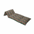 thumbnail image 4 of Tropical Floor Pillow Lounger Cover, Awakening Close Up Arrangement of Island Leaves Flowers Hawaiian Hibiscus, Nap Mat Printed Fabric Case for 5 Pillows, 88" x 36", Multicolor, by Ambesonne, 4 of 5