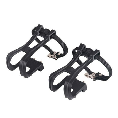 

ZPAQI 1pair Cycling MTB Road Bike Pedal Toe Clip Strap Belts Bicycle Pedal Shoe Harness Cycling Shoes Casing Holder Band Strip