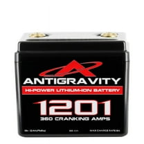 Antigravity Batteries AG-1201 Lithium 12V 360CA Small Case Motorcycle Battery