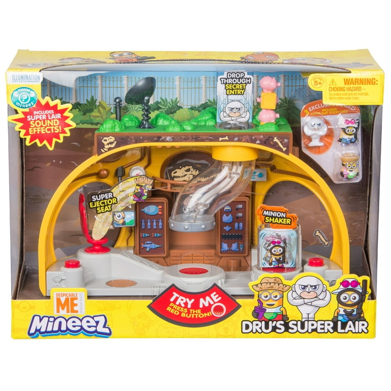 Despicable Me Dru s Super Lair Playset Walmart