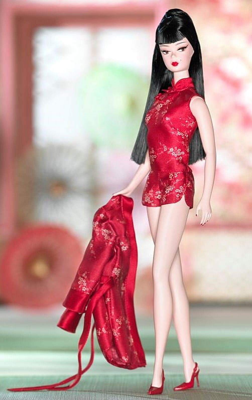 Chinoiserie Red Moon Barbie Doll Silkstone Barbie Fashion Model Collection BFMC
