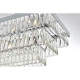 thumbnail image 4 of Elegant Lighting Josephine 48" Rectangular Chandelier in Chrome, 4 of 8
