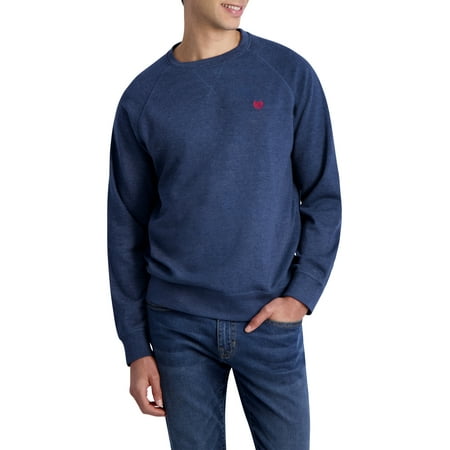 Chaps Men's Long Sleeve Soft French Terry Pullover