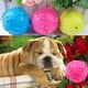 thumbnail image 3 of Juguetes para masticar para perros, pelota de goma indestructible con sonido chirriante, lote B9 A7W1, 3 of 8