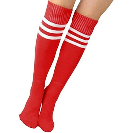 

MERSARIPHY Knee High Striped Football Socks