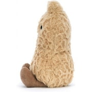 Jellycat Amuseables Peanut Stuffed Toy, 6 inches - Food Plush - Fun Gift Idea