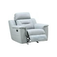 thumbnail image 2 of 41" Grey Fascinating Leather Reclining Chair., 2 of 2
