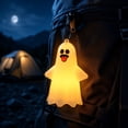 thumbnail image 5 of Tryvkinvive Halloween Decoration LED Hanging Ghost Lamp,Funny Ghost Light,Spooky Atmosphere Decor for Home Decor Supplies Outdoor,Indoor,Yard & Holiday Party Supplies, 5 of 7