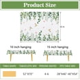 thumbnail image 6 of Spring Summer Eucalyptus Leaves Rectangle Tablecloth 52 x 70 Inch, Hummingbird Greenery Decorative Table Cloth Botanical Dining Table Cover, Butterfly Seasonal Dinner Party Picnic Decoration, 6 of 6