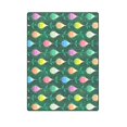 thumbnail image 1 of RYLABLUE Tulips Flower Pattern Throw Blanket Bed Sofa Blanket 58x80 inches, 1 of 3