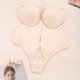 thumbnail image 4 of Body moldeador de cuerpo con escote en V profundo para mujer, Body sin tirantes y sin espalda, ropa moldeadora, 4 of 4