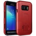 thumbnail image 1 of Étui pour Galaxy XCover FieldPro, Nakedcellphone [Rouge] Étui Rigide Mince Côtelée [avec Support] pour Samsung Galaxy XCover FieldPro (SM-G889A), 1 of 7