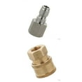 thumbnail image 1 of Conector de de lavadora a presión Acoplamiento de 4X para lavadora de de Acoplamiento 1/4 "G, enchufe y enchufe, 1 of 7