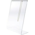 thumbnail image 2 of Plymor Clear Acrylic Necklace Display Stand With Top Hooks, 10.625" W x 4" D x 13.5" H (3 Pack), 2 of 2