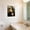 A005- Style A, variant on Funny Bathroom Wall Art Metal Wall Decor Vintage Mona Lisa Starry Night Themed Wall Art for Bathroom Home Decor 7.87 X 11.81 in