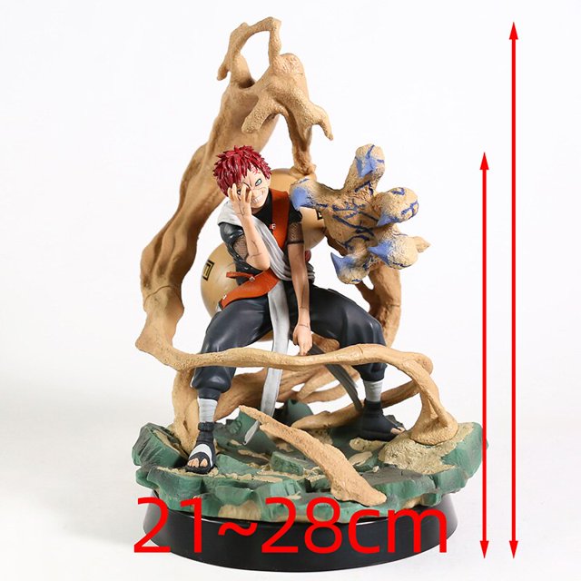 Shippuden-GK Sand Gaara estatua PVC figura de acción juguete de modelos coleccionables Brinquedos zhangyuxiang unisex