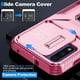 thumbnail image 2 of Funda para GANGXUN Motorola Moto G Play 2023 - Soporte metálico, Función magnética, Rosa, 2 of 5